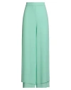 Clips Woman Pants Light Green Size 10 Polyester