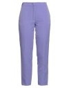 Clips Woman Pants Lilac Size 6 Polyester, Elastane In Purple