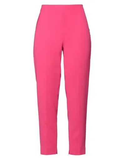 CLIPS CLIPS WOMAN PANTS MAGENTA SIZE 12 POLYESTER, ELASTANE