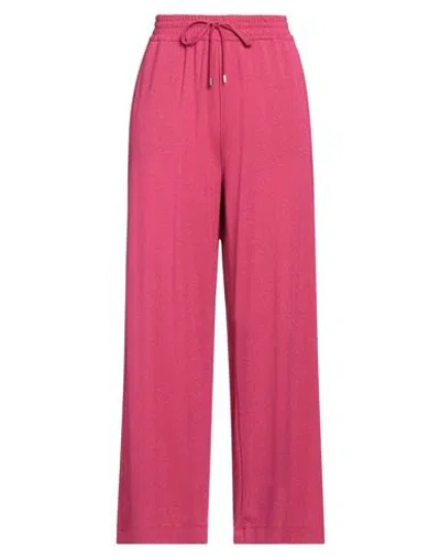 Clips Woman Pants Magenta Size S Viscose, Polyamide, Polyester, Elastane In Pink