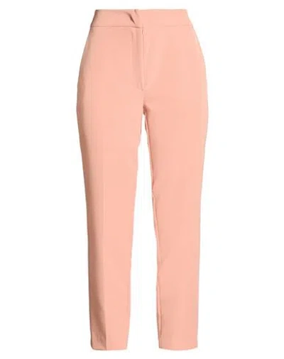 Clips Woman Pants Pink Size 4 Polyester, Elastane