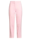 Clips Woman Pants Pink Size 8 Viscose, Polyester, Elastane In Pink