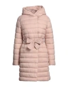 Clips Woman Down Jacket Light Pink Size Xl Polyamide In Pink
