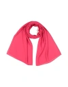 Clips Woman Scarf Fuchsia Size - Polyester In Pink