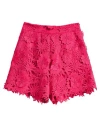 Clips Woman Shorts & Bermuda Shorts Fuchsia Size 8 Polyester In Pink