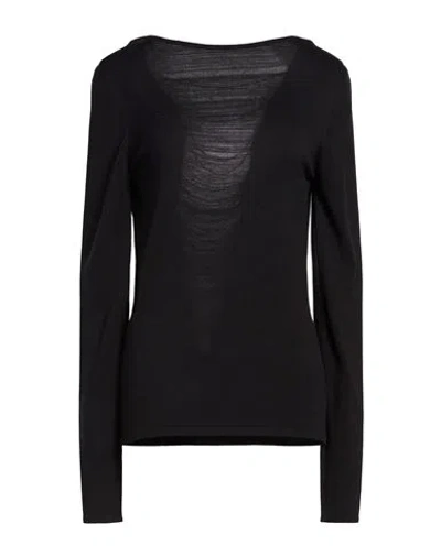 Clips Woman Sweater Black Size 6 Viscose, Polyester