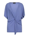 Clips Woman T-shirt Mauve Size L Viscose, Polyester In Purple