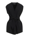 Clips Woman Tailored Vest Black Size 8 Viscose, Elastane