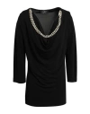 Clips Woman Top Black Size M Viscose, Polyester