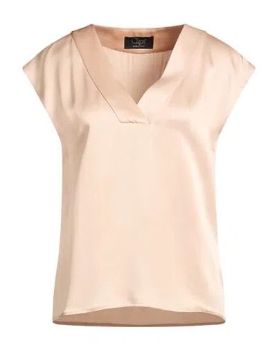Clips Woman Top Blush Size 8 Acetate, Viscose In Multi