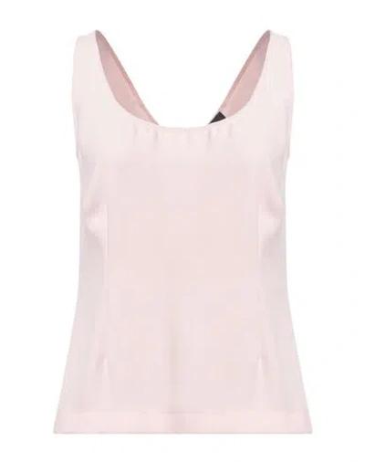 Clips Woman Top Light Pink Size 6 Polyester, Elastane