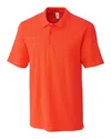 Clique Addison Youth Polo In Orange