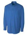 Clique Avesta Stain Resistent Mens Long Sleeve Button Down Shirt In Multi