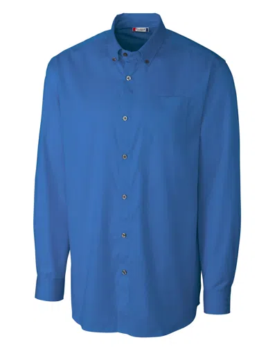 Clique Avesta Stain Resistent Mens Long Sleeve Button Down Shirt In Multi