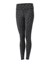 Clique Bolt Active Spacedye Leggings In Grey