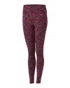 Clique Bolt Active Spacedye Leggings In Pink