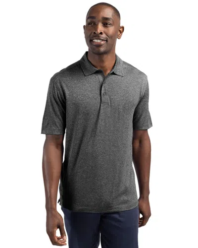 Clique Charge Active Mens Short Sleeve Polo In Black