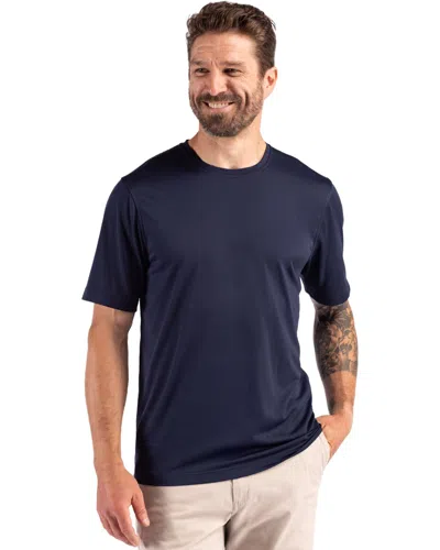 Clique Charge Active Mens Short Sleeve Tee In Blue