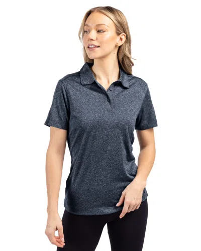 Clique Charge Active Womens Short Sleeve Polo In Gray