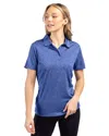 Clique Charge Active Womens Short Sleeve Polo In Multi
