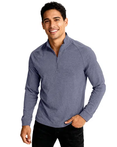 Clique Dash Recycled Mens Quarter Zip Sweatshirt In Animal Print