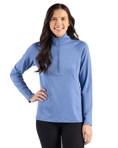 Clique Dash Recycled Womens Quarter Zip Sweatshirt In Multi