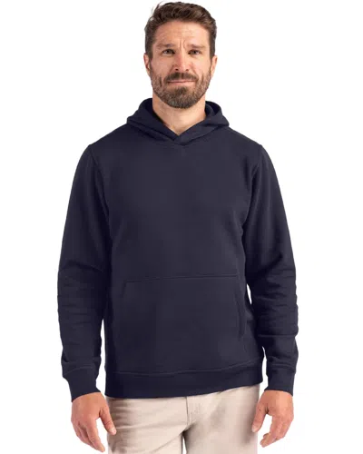 Clique Drive Recycled Unisex Pullover Hooded Sweatshirt In Blue