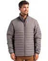 Clique Mens Water Resistant Lightweight Puffer Jacket In Multi
