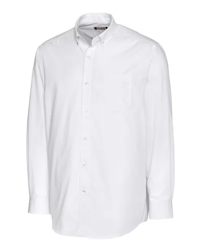 Clique Halden Stain Resistant L/s In White