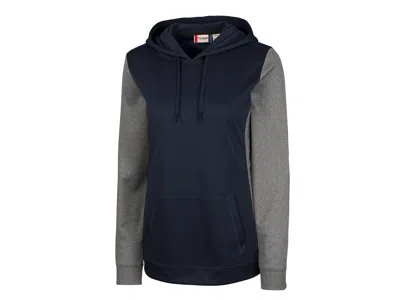 Clique Helsa Sport Colorblock Lady Pullover Jacket In Blue