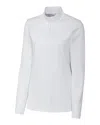Clique Ice Half Zip Ladies Jacket In White