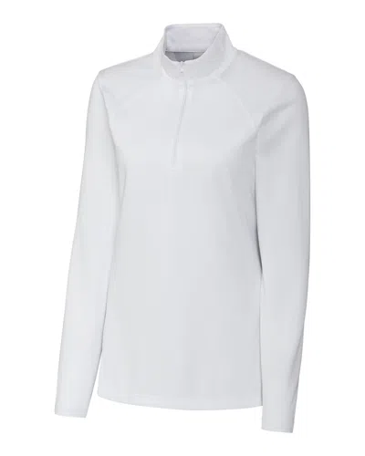 Clique Ice Half Zip Ladies Jacket In White