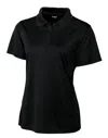 Clique Ice Lady Pique Polo Shirt In Black