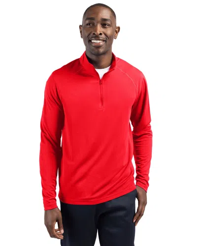 CLIQUE ICE PIQUE MENS HALF ZIP TECH PULLOVER