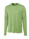 Clique Ice Pique Mens Long Sleeve Tech Tee In Green