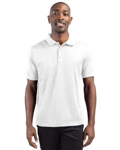 Clique Ice Pique Mens Short Sleeve Tech Polo In White