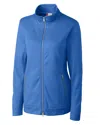 Clique Ladies Helsa Full Zip Jacket In Blue
