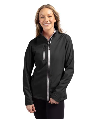 Clique Ladies' Telemark Softshell Jacket In Black