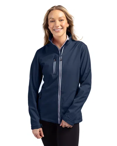 Clique Ladies' Telemark Softshell Jacket In Blue