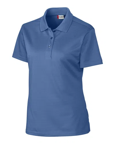 Clique Lady Malmo Pique Polo Shirt In Blue