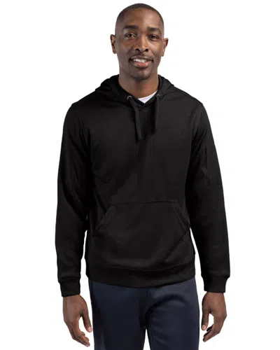 Clique Lift Eco Performance Unisex Pullover Hoodie Sweatshirt In Black