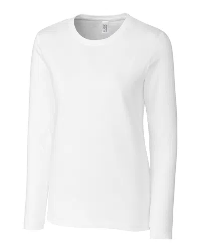 Clique Long Sleeve Womens Phoenix Lady Tee In White