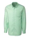 Clique L/s Granna Stain Resistant Houndstooth In Green