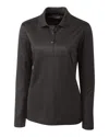 Clique Spin Eco Performance Half Zip Womens Pullover In Black