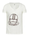 Clique Man T-shirt White Size L Cotton In White