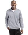 Clique Men's Lift Performance Quarter Zip Jacket In Gray