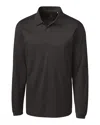 Clique Men's L/s Ice Pique Polo Shirt In Multi