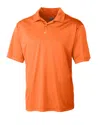 Clique Men's Ice Pique Polo Shirt In Orange