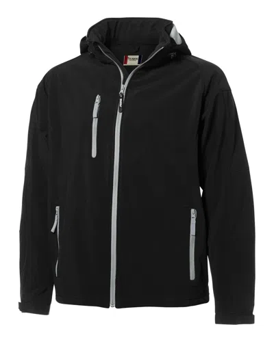 Clique Men's Serac Softshell Jacket In Black