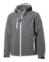 Clique Men's Serac Softshell Jacket In Grey